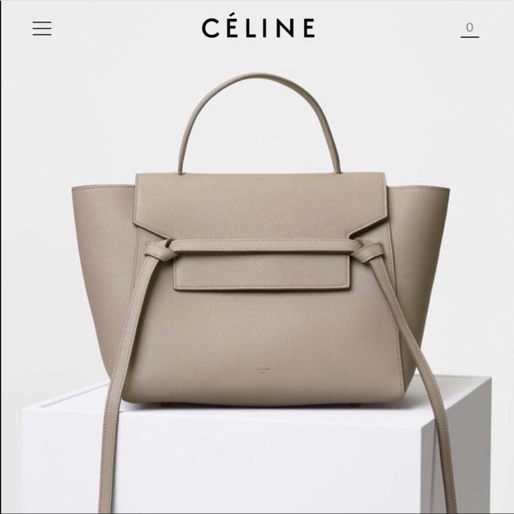 Celine nano belt bag in grain leather!